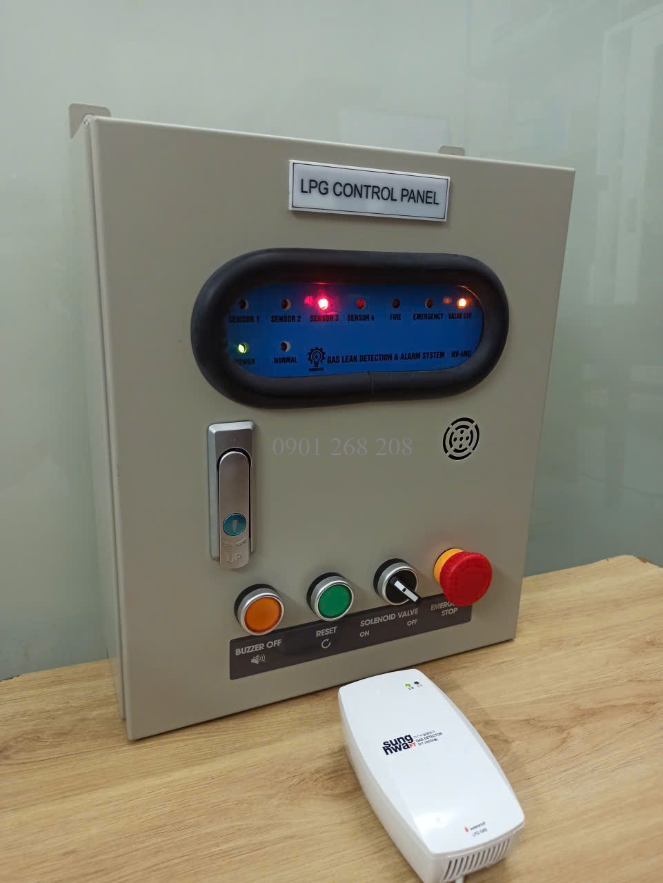 tu bao ro gas ket noi 4 kenh dau do sht-202 sunghwa